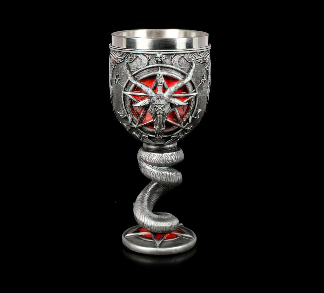 Occult Satanic Goat Baphomet, Sigil Of Baphomet Stainless Steel Coffee Beer Mug