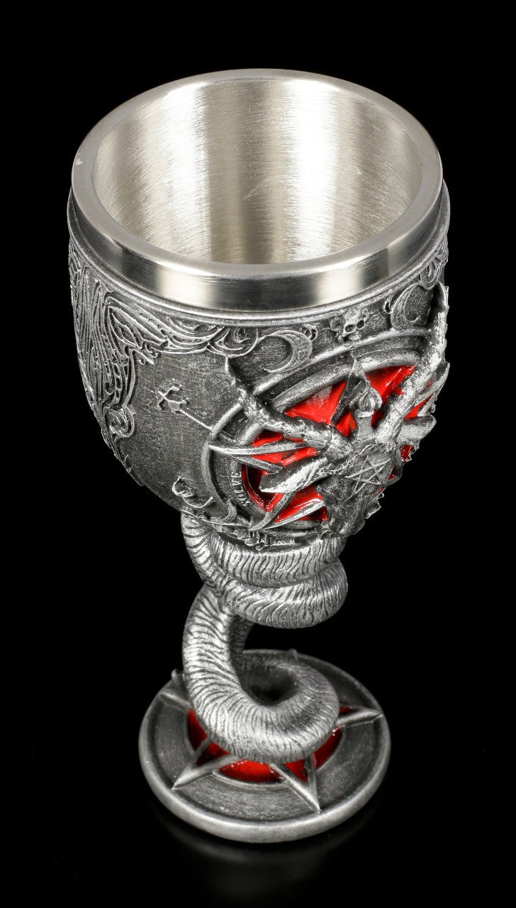 Occult Satanic Goat Baphomet, Sigil Of Baphomet Stainless Steel Coffee Beer Mug