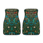 William Morris pattern Car Mats, Vintage tulip Floral Car Decor