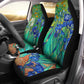 Irises Car Seat Covers, Van Gogh Art Car Decor, Car Seat Protector, car seat upholstery