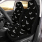 Bats and Stars Car Seat Covers, Spooky Halloween Car Seat Protector, Gothic Car Decor