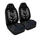 Dancing Skeleton Car Seat Covers, Spooky Gothic Car Decor, Halloween car Accessories