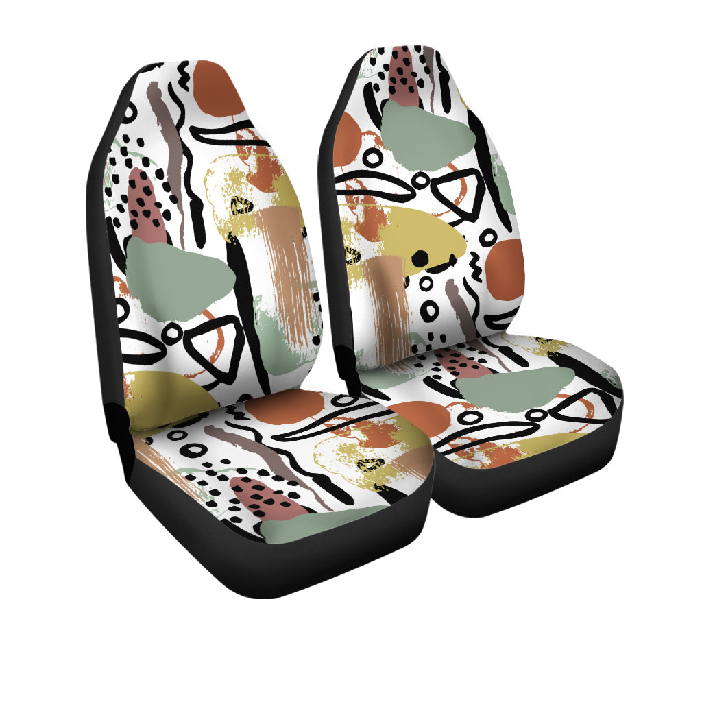 Abstract Art universal Car Seat Covers, Car Seat Protector, boho car seat upholstery