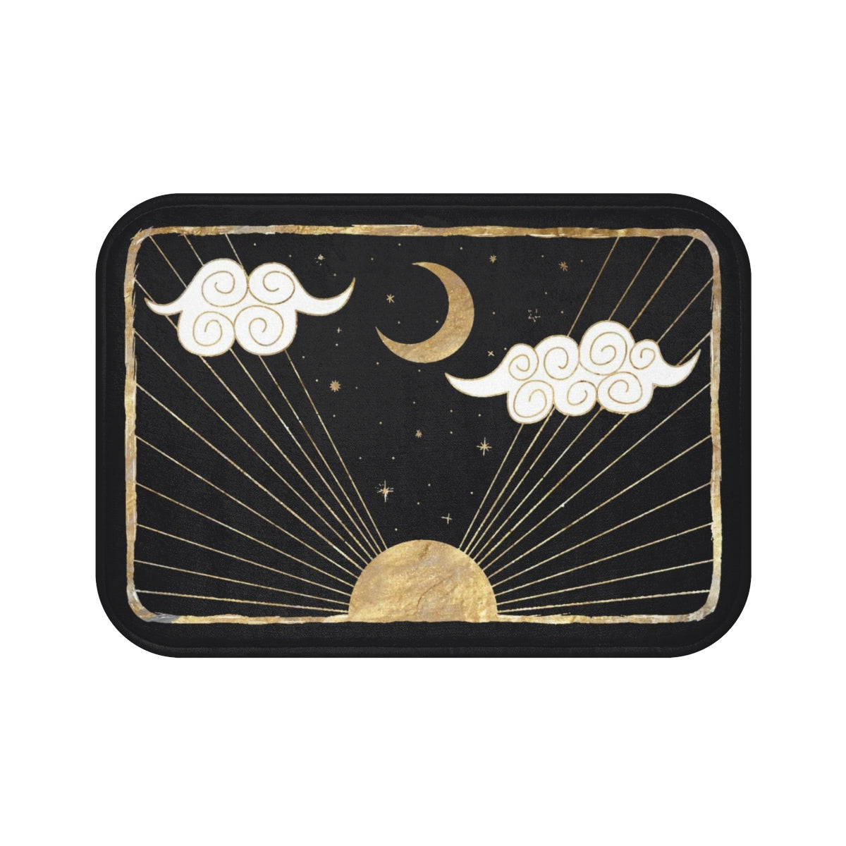 Moon Sun Bath Mat